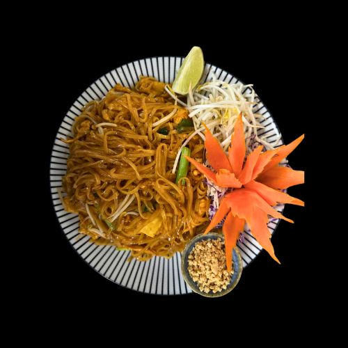Famous Pad Thai at Thai restaurant in Toronto