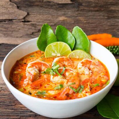 Thai Lemon Soup (Tom Yum)