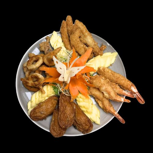 Thai Seafood Plate in Toronto